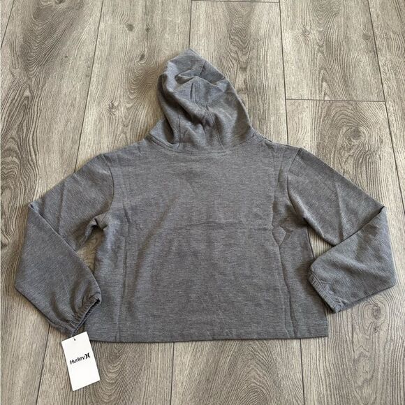 Hurley Gray Casual Hoodie - Picture 2 of 4
